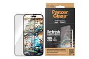 Mobiltelefontillbehör-Skyddsfilm - PanzerGlass Re:fresh Screen Protector iPhone 15 | Ultra-Wide Fit w. EasyAligner - PANZER2821