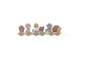 Träleksaker - Little Dutch Stacking Train Hedgehog - Fairy Garden - LD7335