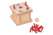 Leksaker - Goki Wooden Tricky 6 Pegs Game - 56799