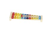 Babyleksaker - Goki Wooden Xylophone with Songbook 4 parts. - 61907