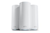 Nätverk - Router - Netgear RBE773 Orbi 770 Series Tri-Band WiFi 7 Mesh (3-Pack) - Mesh router 802.11a/b/g/n/ac/ax/be (Wi-Fi 7) - RBE773-100EUS