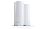 Nätverk - Router - Netgear Orbi 770 Series RBE772 Tri-Band WiFi 7 Mesh (2-Pack) - Mesh router 802.11a/b/g/n/ac/ax/be (Wi-Fi 7) - RBE772-100EUS