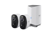 Nätverkskamera  - Baseus N1 2K Outdoor Camera Set of 2 (White) - S0TW002131