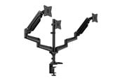 Monitorfäste - Huanuo Triple monitor mount 17-32" HNTS3B-UK - HNTS3B-UK