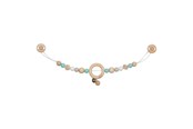Babyleksaker - Goki Wooden Stroller Chain Star with Clips - 65248