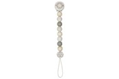 Babyleksaker - Goki Wooden Pacifier Chain Star Gray - 65305
