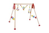 Babyleksaker - Goki Wooden Baby Gym Rainbow - 65319