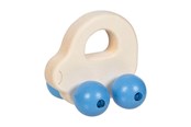 Babyleksaker - Goki Wooden Gripping Ring Car - 65341