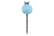 Skriv- och ritverktyg - Disney Stitch Ballpoint Pen with Pom Pom - STLI2702