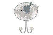 Barnrummet - Goki Wooden Coat Rack Hook Elephant - 60715