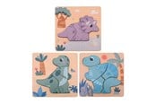 Pusselspel - Jouéco Wooden Dino Puzzle Trä - 80157