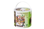 Babyleksaker - Joueco Wooden Blocks 100pcs. - 80019
