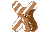 Kreativa spel - Small Foot - Wooden Animal Children's Letter - X - 12531