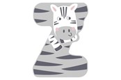 Kreativa spel - Small Foot - Wooden Animal Children's Letter - Z - 12533