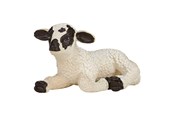 Figure - Mojo - Farmland Lamb White Black Lying - 387060