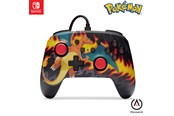 Spel Tillbehör - PowerA förbättrad trådbunden handkontroll för Nintendo Switch - Charizard eldstorm - NSGP0283-01