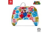 Spel Tillbehör - PowerA förbättrad trådbunden handkontroll för Nintendo Switch - Mario hjälterulle - Wired Controller - Nintendo Switch - NSGP0282-01