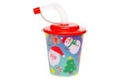Leksaker - LG-Imports - Cup with Lid and Straw Christmas 12 pcs. - 8183