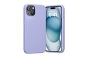 Mobile - Covers & Cases - Vention KUFV0-20 Silicone Case for iPhone 15 Plus (purple) - KUFV0-20