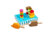 Träleksaker - Bigjigs Wooden Ice Cream Play Food - BJ059