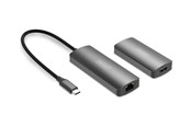 Repeatrar, förstärkare, broar och transceivers - DIGITUS - transmitter and receiver - video/audio/USB extender - HDMI USB-C - DS-55343