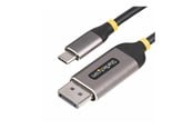 Displaykabel - StarTech.com 10ft (3m) USB-C to DisplayPort Adapter Cable 8K 60Hz - video adapter cable - 24 pin USB-C to DisplayPort - 3 m - 142-USBC-DP-8K-10F