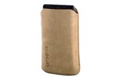 Mobile - Covers & Cases - Hama Samsonite Toledo Leather Sleeve Beige iPhone 3 & 4/4s - 106521
