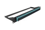 Nätverks tillbehör - DeLOCK Patch Panel - 1U - 19" - 43395