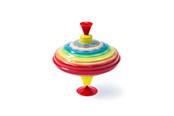 Leksaker - Bigjigs Metal Moped Spinning Top - BJ601