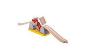 Träleksaker - Bigjigs Wooden Rail Cracking Bridge T-Rex Dino 7pcs. - BJT278