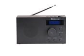 DAB, Nätverk & Klockradio - DENVER DAB-51B – Compact DAB+/FM Radio with Dual Alarm (Black) - DAB-51B