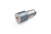 Mobile - Adapters & Chargers - Hama Car Fast Charger 38 W Metal - 00201639