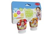 Kreativa spel - Boti Natural Face & Fingerpaint Tube - Red and Orange 2x65ml - 38554