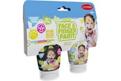 Kreativa spel - Boti Natural Face & Fingerpaint Tube - Black and White 2x65ml - 38555