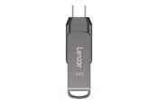 USB-minne - Lexar JumpDrive Dual Drive D400 - 64GB - USB-minne - LJDD400064G-BNQNG