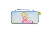 Spel Tillbehör - HORI Slim Tough Pouch (City Pop Peach) - Miscellaneous Bag - Nintendo Switch - NSW-510U