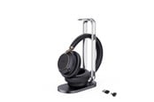 Hörlurar / Headset - Yealink BH76 Plus with Charging Stand Teams Black USB-C/A - 1208699