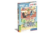 Pusselspel - Clementoni Jigsaw Puzzle Super Color Bluey 2x60pcs. Golv - 24813