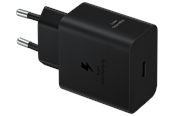 Mobile - Adapters & Chargers - Samsung 45W USB-C Strömadapter – Svart - EP-T4511NBEGEU