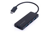 USB Hub - Gembird UHB-CM-U3P4-02 - hub - type-C - 4 ports USB Hub - 4 porte - Svart - UHB-CM-U3P4-02
