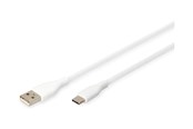 USB-kabel - DIGITUS - USB-C cable - USB to 24 pin USB-C - 2 m - AK-300340-020-W