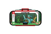 Spel Tillbehör - PDP Travel Case Plus GLOW - Minecraft Forest Battle - Miscellaneous Bag - Nintendo Switch - 0708056073268