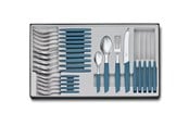 Bordsdukning - Victorinox Swiss Modern Cutlery Set 24 pcs. Blue - V-6.90 96.11W2.24