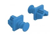 Nätverks tillbehör - DeLOCK Dust Cover for RJ45 Jack - Blue - 86509