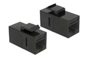 Nätverks tillbehör - DeLOCK Keystone Module RJ45 Jack to RJ45 Jack - 86381
