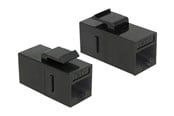 Nätverks tillbehör - DeLOCK Keystone Module RJ45 Jack to RJ45 Jack - 86381