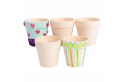 Kreativa spel - Colorations - Decorate your own Flowerpot Ceramic. Set of 12 - CHLILPOT