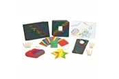 Kreativa spel - Colorations - Scratch Art with Design Classroom Set 166 pcs. - CHARTMAG