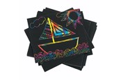 Kreativa spel - Colorations - Scratch Card Rainbow Colors Set of 100 - CHSDBOAR