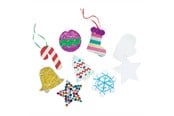Kreativa spel - Colorations Decorate your own Christmas pendants Set of 48 pieces - CHHOLIDA